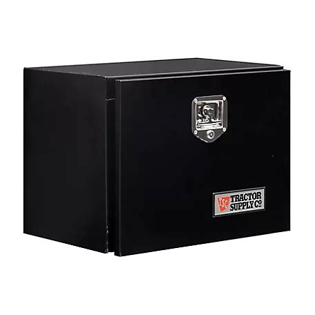 tractor supply 24 in steel under bed tool box|tractor supply aluminum box.